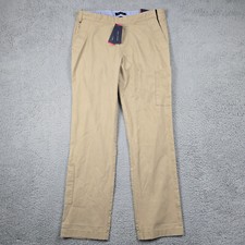 Tommy Hilfiger Adaptive Golf Pants MENS 32x32 Khaki Beige Stretch Chino NWT