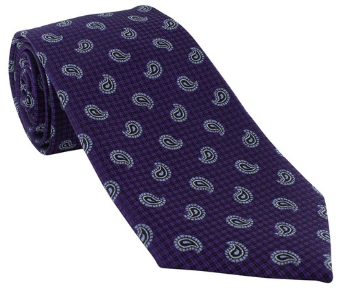 Michelsons of London Pine Extra Long Tie - Picture 3 of 18