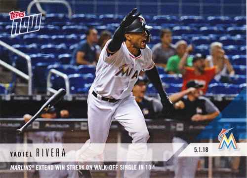 2018 Topps Now 152 Yadiel Rivera