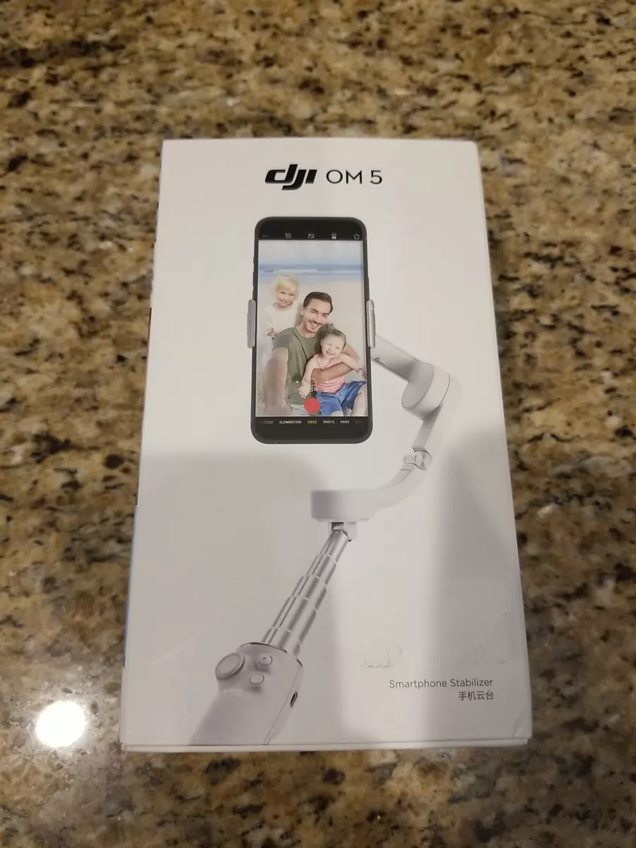 DJI OM 5 Smartphone Gimbal Stabilizer - Athens Gray (OM5ATG) *NEW/OPEN BOX*