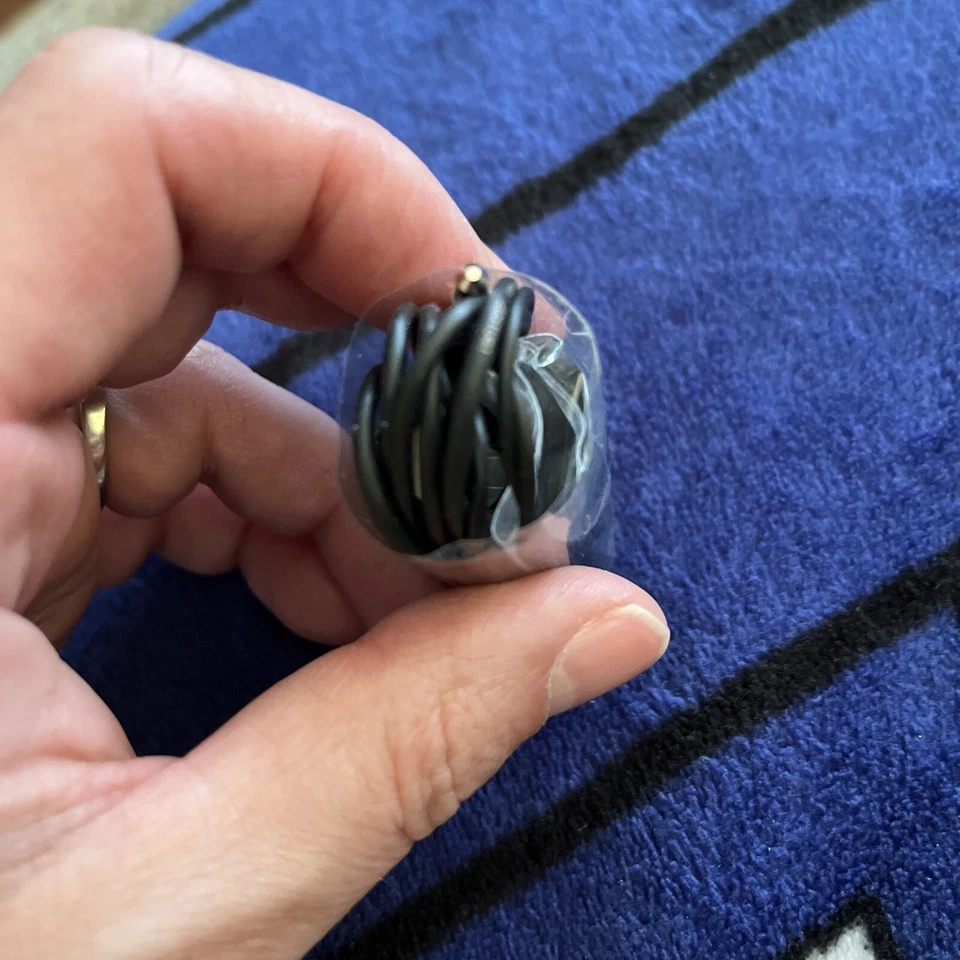 Nokia Headphones Stereo WH-208 Black New In Package Original OEM - Image 4 of 4