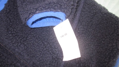 Oshkosh Bgosh Fleece Fluffy Lined Zipper Jacket Boys Size 7 Blue Rt. $48 NWT - Picture 6 of 8