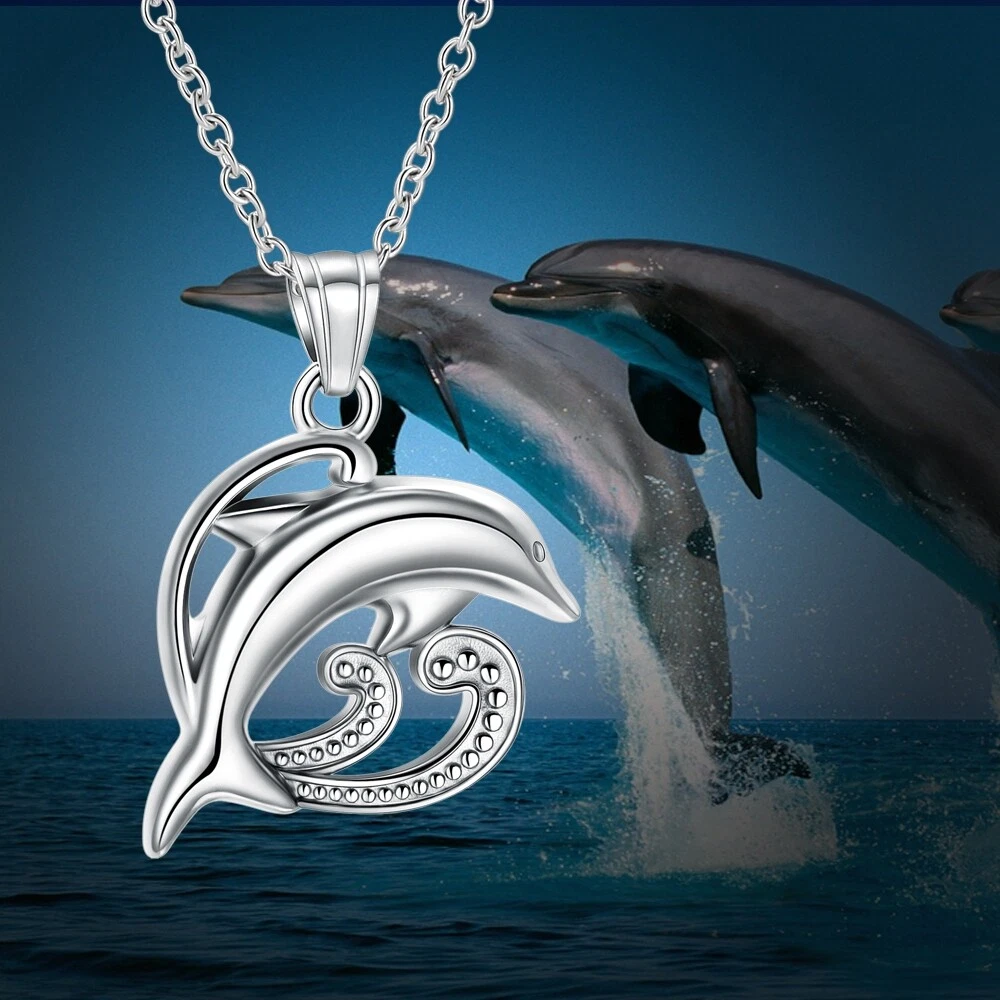 Dolphin cremation best sale jewelry