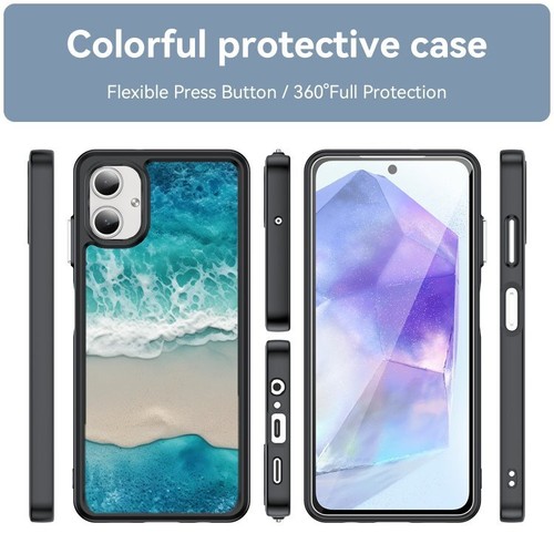For Samsung S7 S8 S9 S10 S20 Plus Lite Anti scratch Cover Turquoise azure Sea - Picture 7 of 25