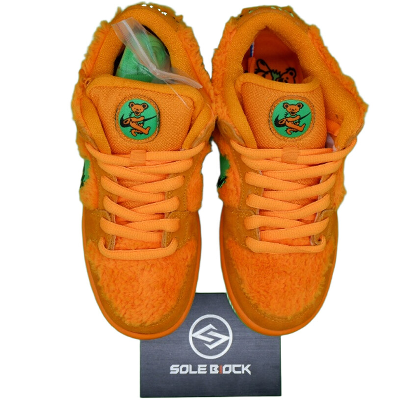 Nike SB Dunk Low Grateful Dead Bears Orange CJ5378-800 US4 | eBay