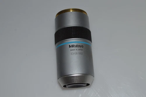 ^^ MITUTOYO BD PLAN APO 50X /0.55 F=200 MICROSCOPE OBJECTIVE (LBN66)