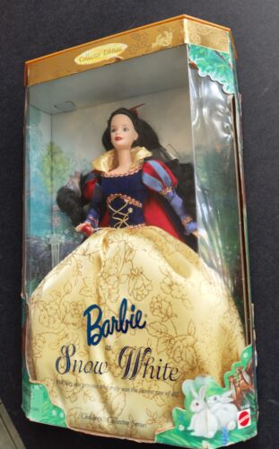 NEW Vintage Disney Princess Snow White Barbie 1999 collectible edition - Picture 6 of 10