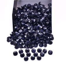 20 Pcs Natural Blue Sapphire Round Faceted Cut 6mm Calibrated Loose Gemstones