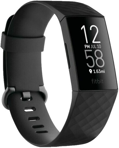 Fitbit Inspire HR FB413 Black Band Heart Rate Monitor Fitness