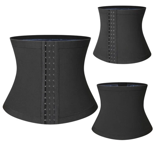 Tummy Belly Stomach Thermal Hot Sauna Sweat Waist Trimmer Fat Burner Wrap Belts - Bild 23 von 25