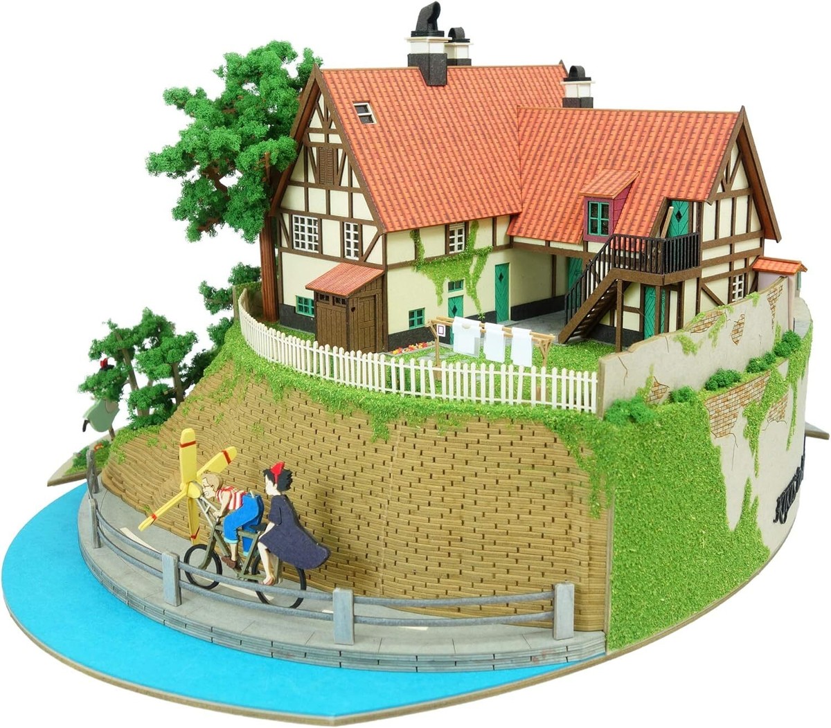 Sankei Studio Ghibli Series Kiki's Delivery Service Diorama Paper