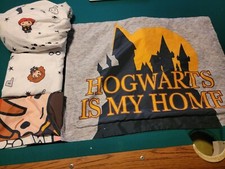 HARRY POTTER TWIN SIZE SHEET SET PLUS SHAM