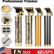 Cordless Portable Electric Trimmer Wireless Hair Cutting Clippers and Trimmer