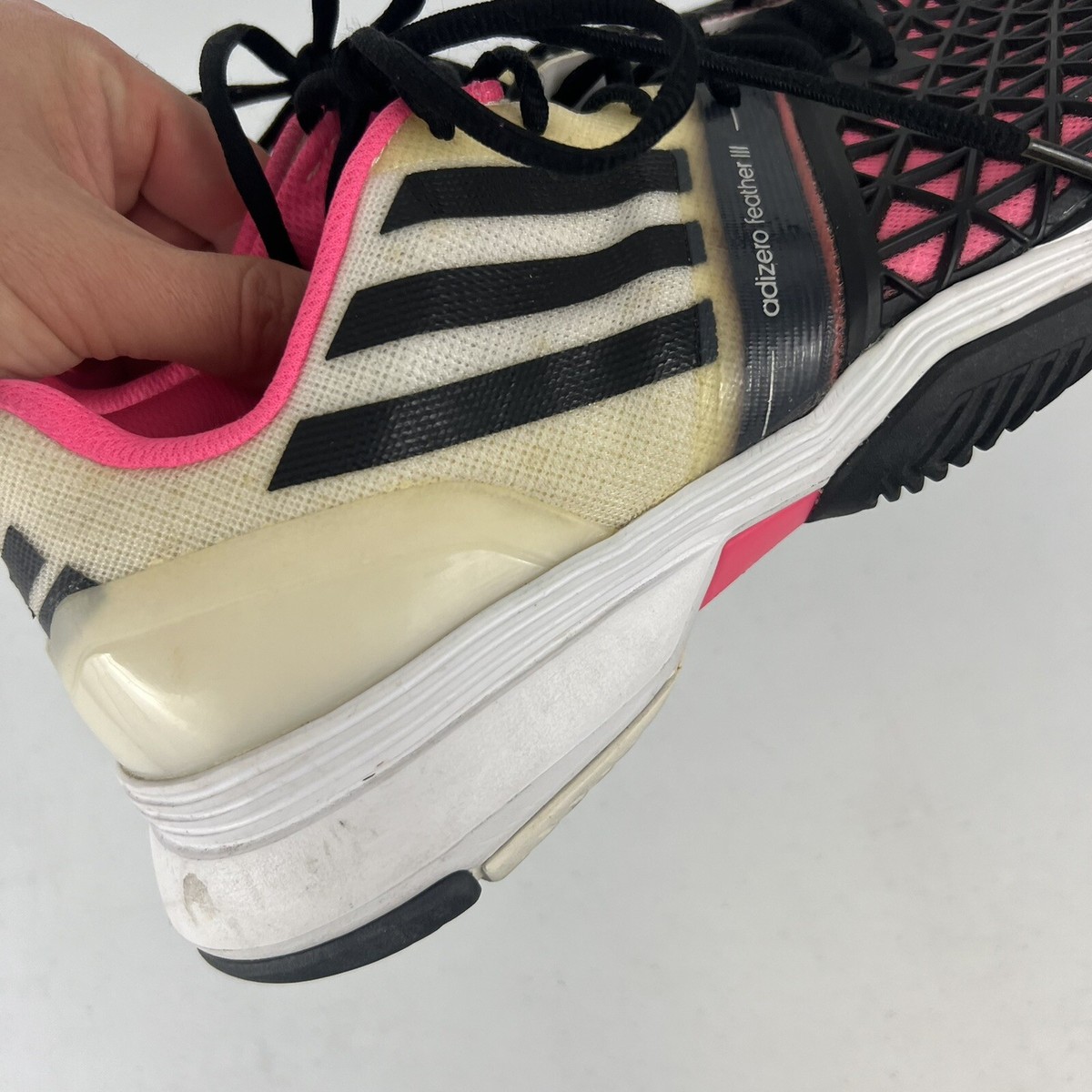 2014 Adidas CC Adizero Feather III 3 US 10 Tennis Shoes | eBay