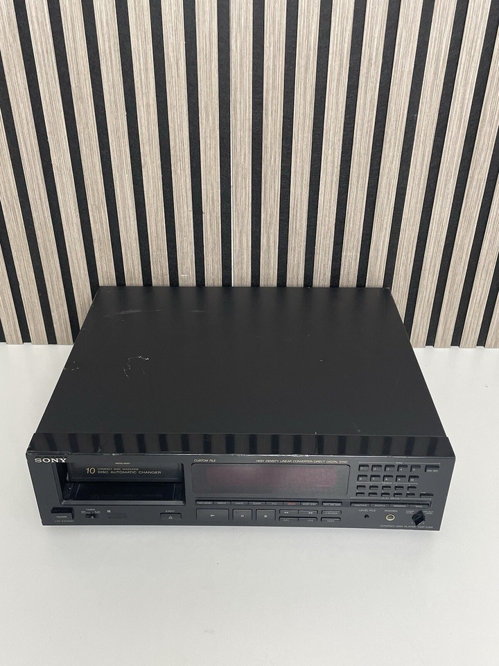 Sony COMPACT DISC PLAYER CDPC910 Kabel Geschnitten eBay
