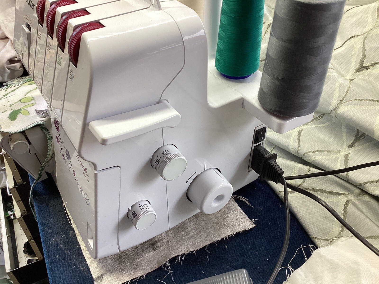 Brother M343D Overlock Sewing Machine Working Good Condition eBay