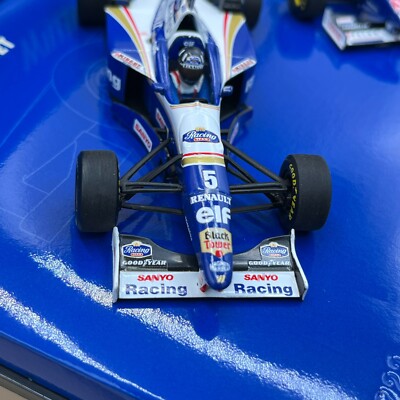 MINICHAMPS 1/43 Williams FW18 FW19 Hill Villeneuve World MINICHAMPS 1/43 Williams FW18 FW19 Hill Villeneuve World