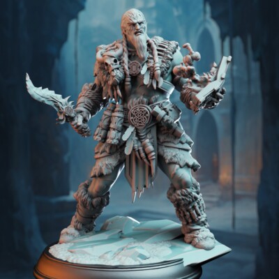 Miniatura Mago Stregone Chierico Druido Per D&D DnD - 28mm