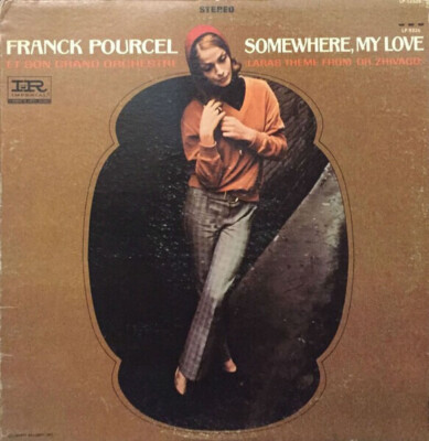 LP Franck Pourcel Et Son Grand Orchestre Somewhere, My Love (Laras Theme From