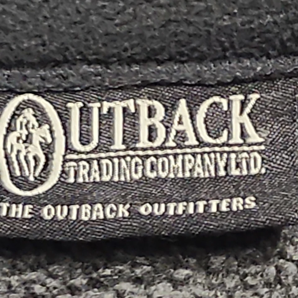 CHAQUETA OUTBACK TRADING COMPANY PARA HOMBRE. NEGRO XXL, THE OUTBACK OUTFITTERS. Foto 4 de 4