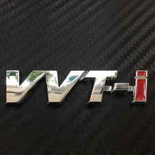 Car Badge Vvti Vvt Red I Metal Chrome For Accord Vezel Civic Side Emblem Sticker Car Badge Vvti Vvt Red I Metal Chrome For Accord Vezel Civic Side Emblem Sticker