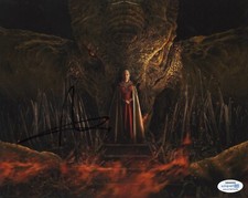 Milly Alcock House of the Dragon Autographed Signed 8x10 Photo ACOA