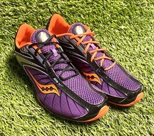 Womens Track Field Spikes Size 10 Saucony Shay XC2 Purple EX CND