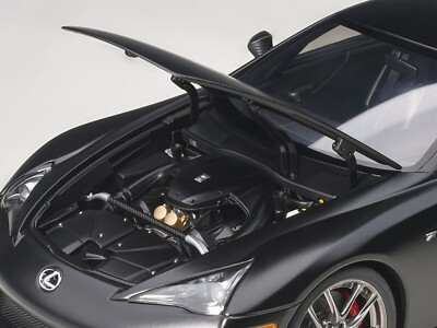 1/18 Scale Lexus LFA (Matt Black) Composite Model Car By Autoart