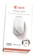August Smart Lock Bluetooth Wifi Door Deadbolt Apple Android Alexa Voice Control