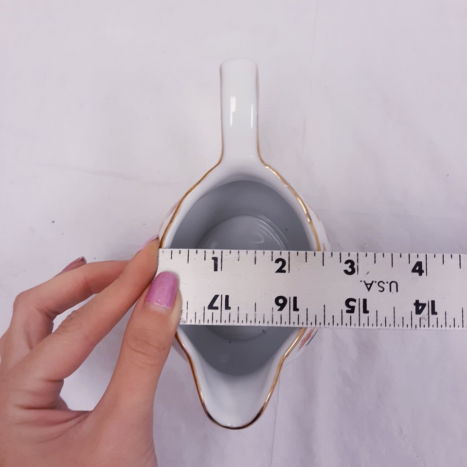 Canton Fair Creamer Home Beautiful Fine China ME217 Floral Tea Coffee