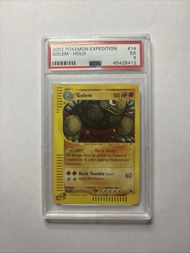 Golem graded PSA 5 for sale on eBay
