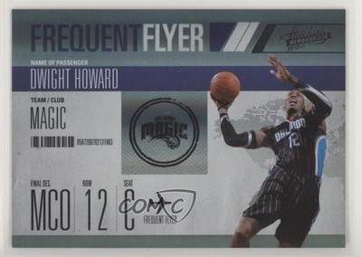 2010 Absolute Memorabilia Frequent Flyer Spectrum /100 Dwight Howard #7 HOF u6m