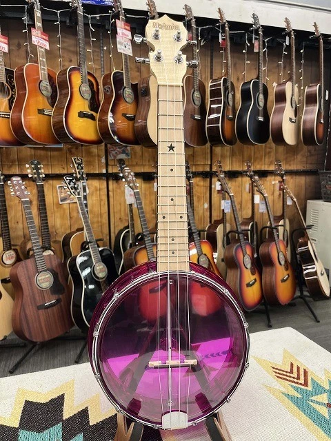 MaAmAa MBU-C PP [Ukulele Banjo Cristal] [Tamaño Concierto] Foto 4 de 4