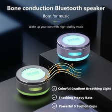 Small Wireless Bone Conduction Speakers Bluetooth Vibration Speaker With Color L