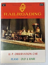 O Scale Railroading Magazine December 1975 Model Trains Model Railroad