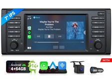 For BMW E39 M5 Eonon 7" Android 14 Car Stereo GPS IPS Touch Screen Radio CarPlay
