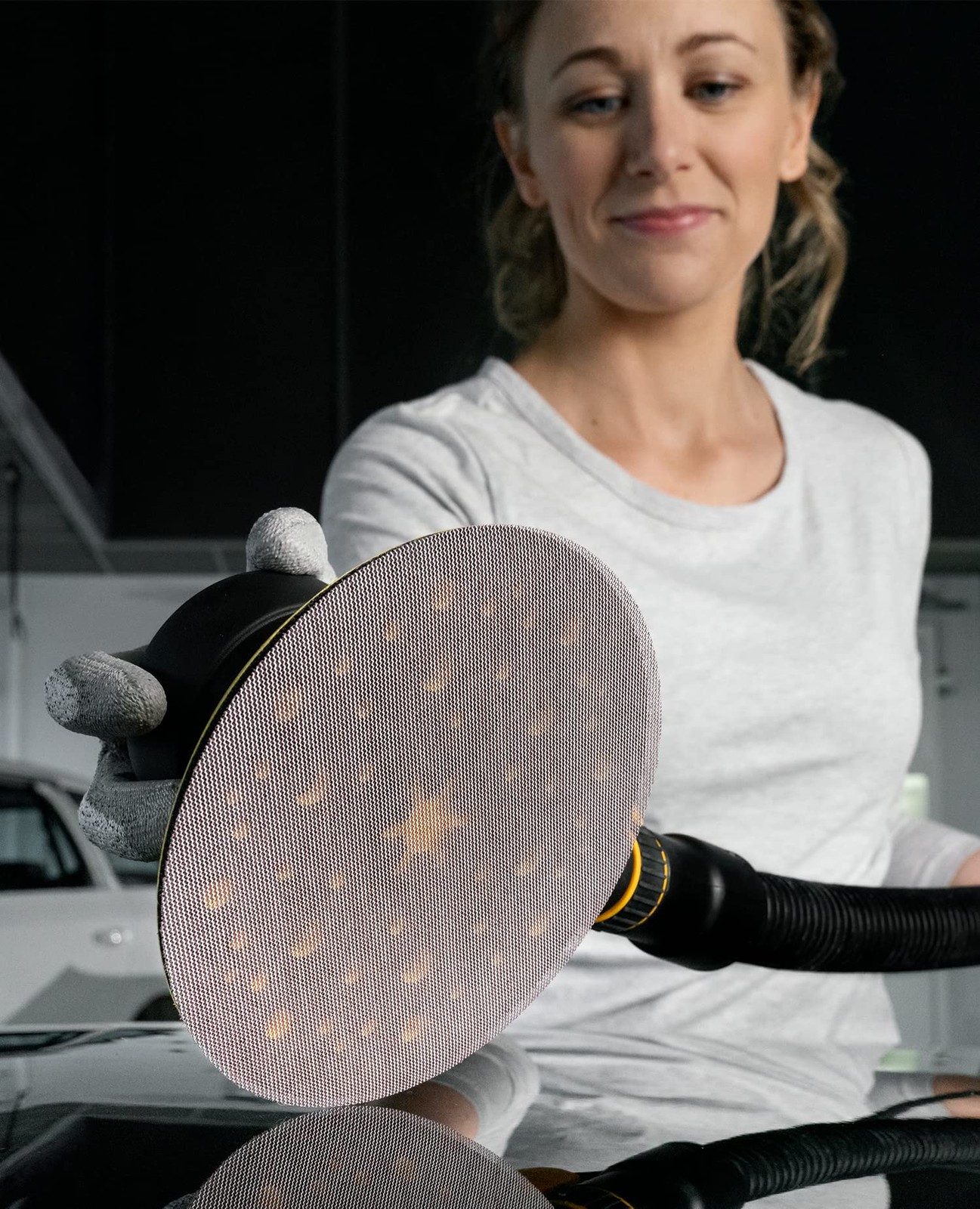 Abranet Net Disc / 6 inch/Grit 320 / Sandpaper Sanding Discs Hook and Loop/Du...