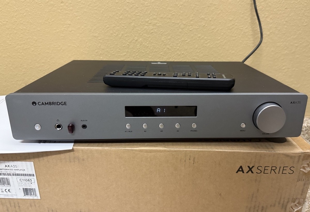 Cambridge Audio AXA35 Integrated Amplifier with Built-in