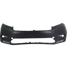 Front Bumper Cover For 2011-2013 Toyota Highlander W Fog Lamp Holes Primed Front Bumper Cover For 2011-2013 Toyota Highlander W Fog Lamp Holes Primed