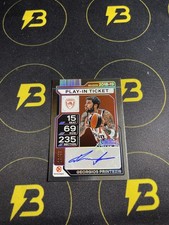 GEORGIOS PRINTEZIS 2025/26 Contenders Play-In Ticket Auto #'d /99