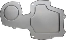 Vintage Air 627903 Block-off Plate, Steel, Natural, Chevy, Each