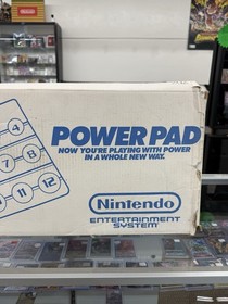 Nintendo Power Pad Mat Controller for NES w/ Box and Game see pics