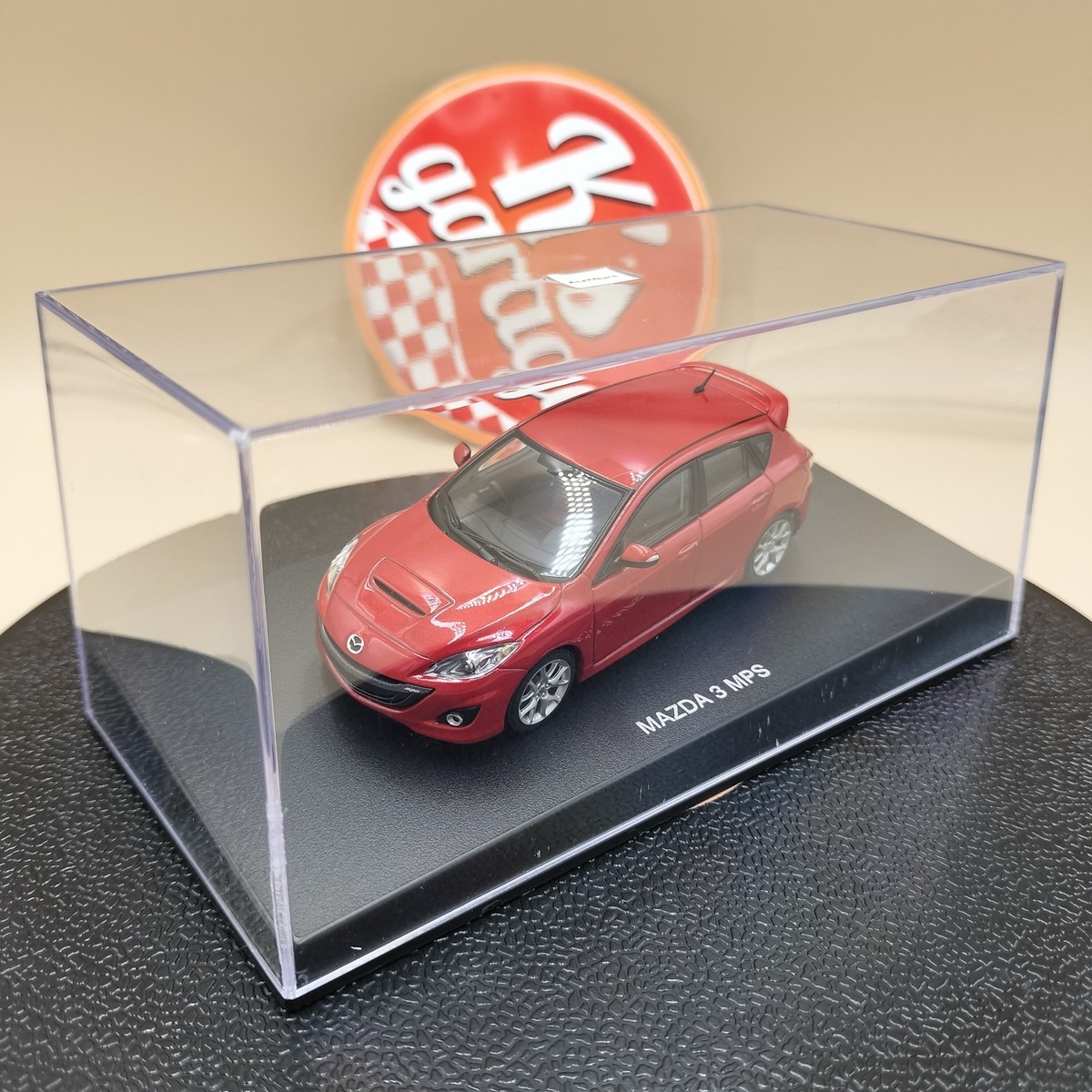 AUTOart 1/43 Mazda 3 MPS 2008 velocity red 55941 MAZDA3
