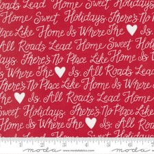Holidays at Home 56072 25 Red Moda Deb Strain