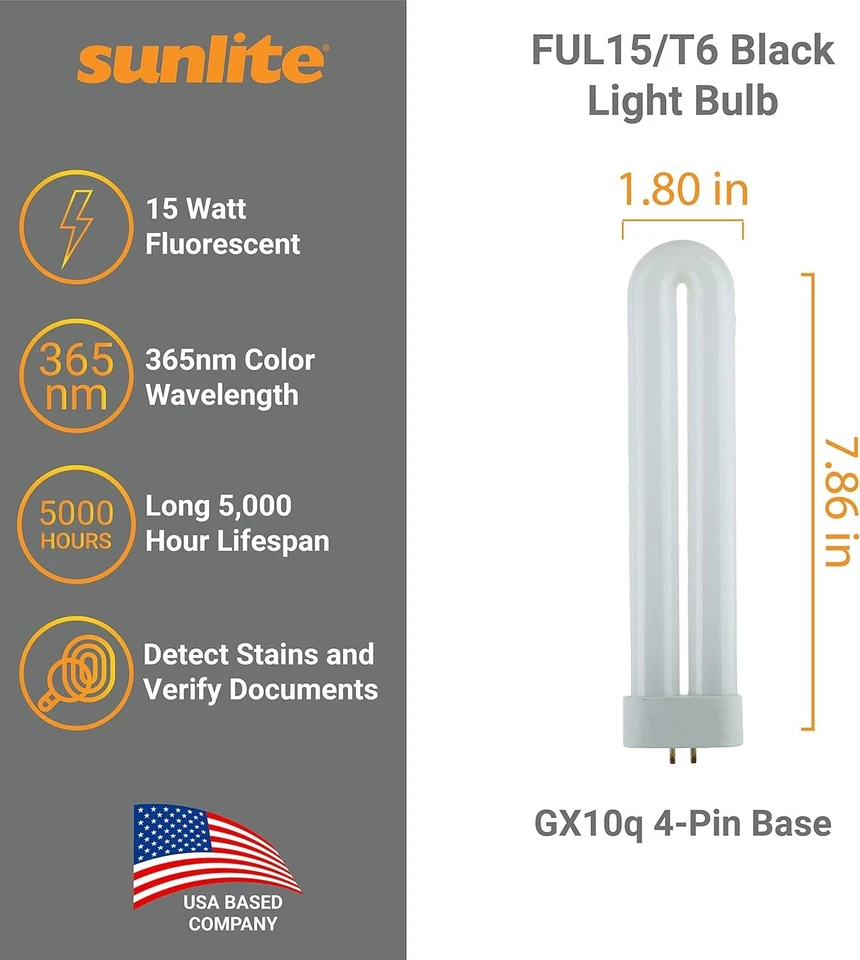 Indoor Outdoor Blacklight GX10q Bulb - Image 4 of 4