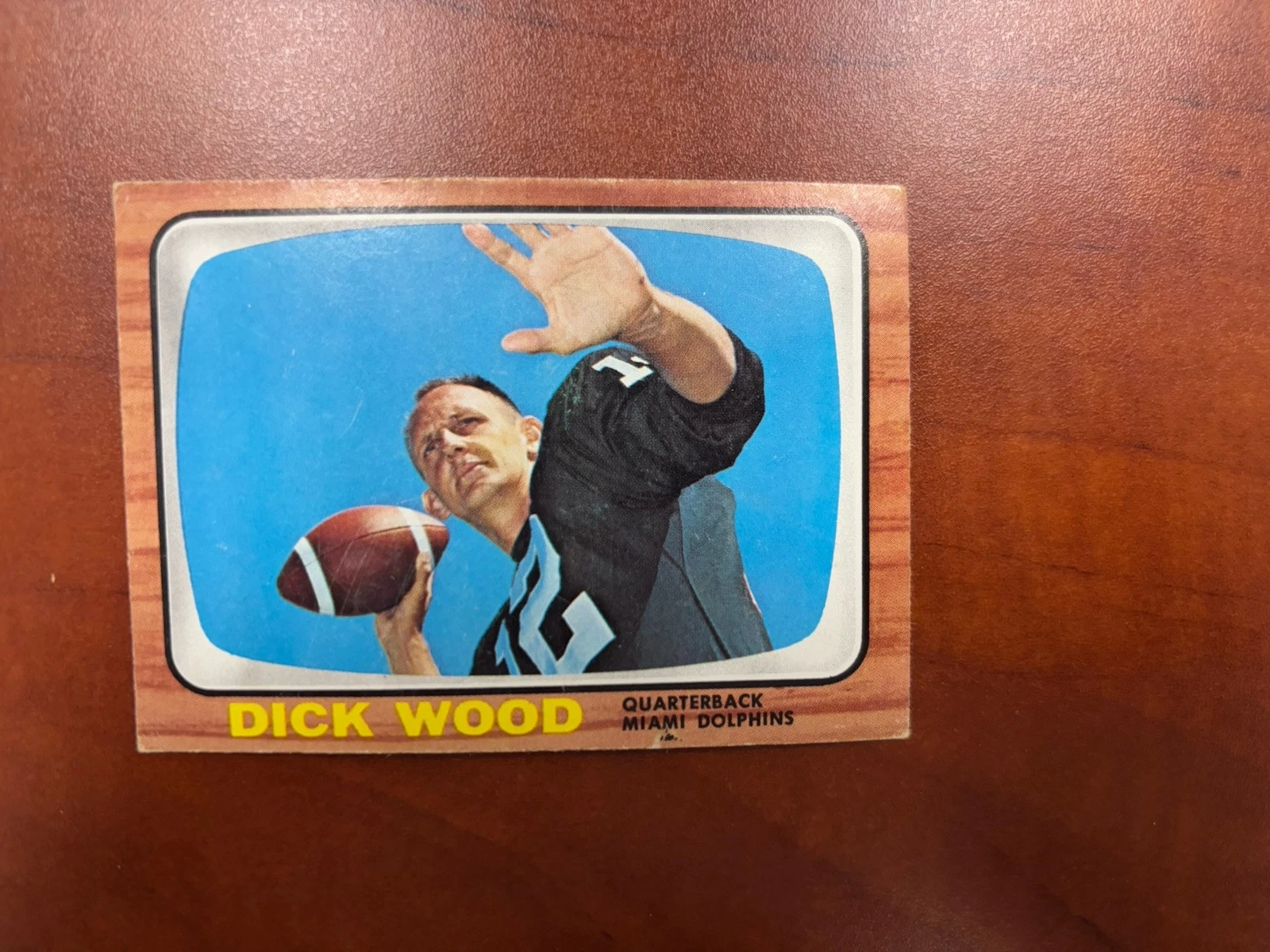 Dick Wood trading card