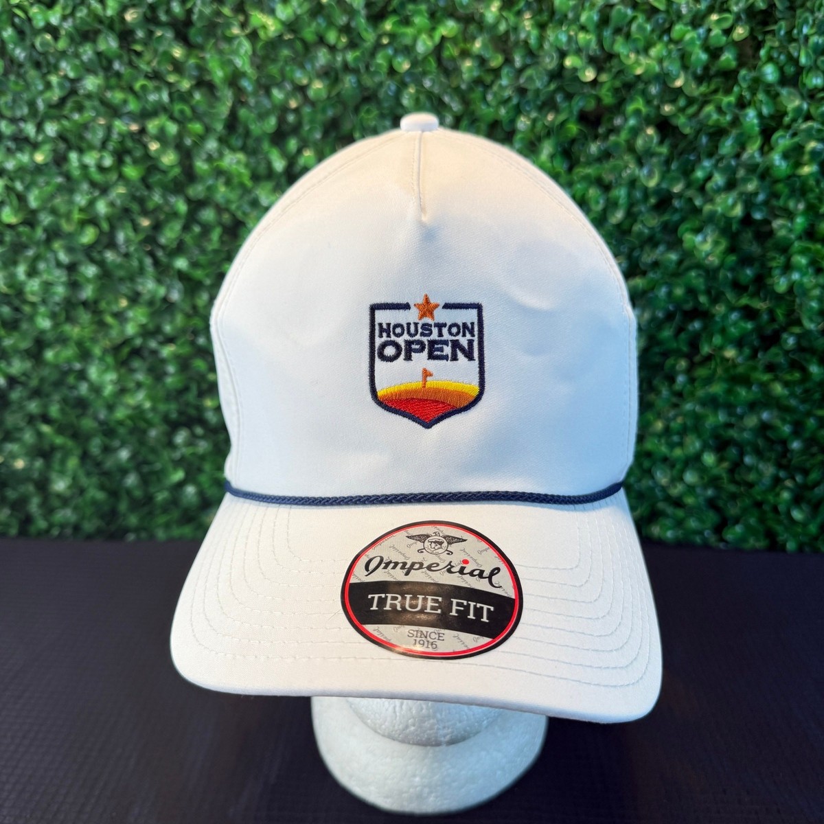 NWT Houston Open PGA Golf Tournament Hat Cap Snapback Adjustable White