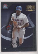 2001 Donruss Signature Series Signature Proof 125/175 Carlos Delgado #23 0j4n