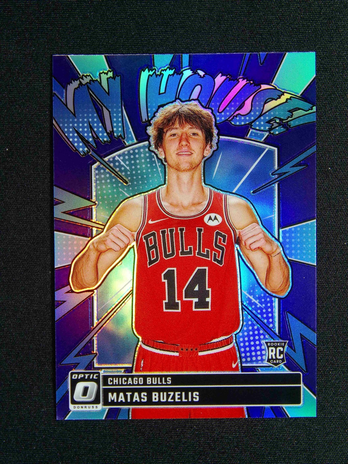 2024-25 Panini Donruss Optic Matas Buzelis #15 RC Rookie My House