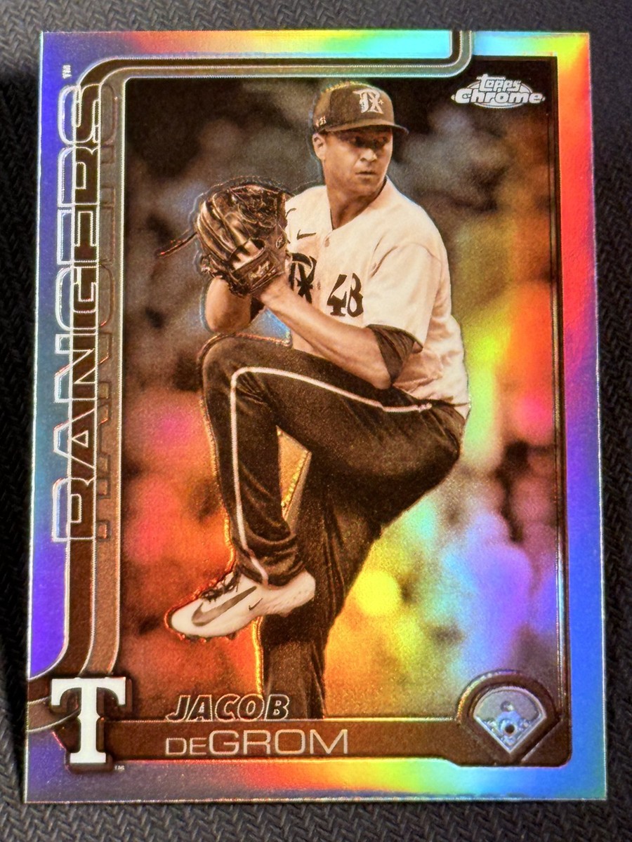 2025 Topps Chrome SEPIA REFRACTOR Jacob DeGrom item 1 | eBay